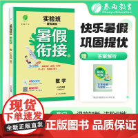 2025秋季 实验班提优训练暑假衔接版 八升九年级数学 人教版