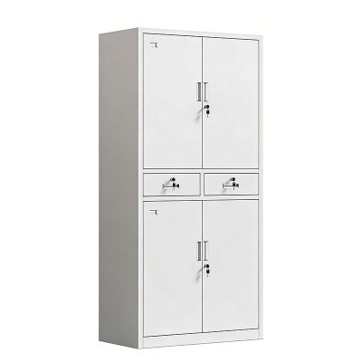 豫众诺 钢制文件柜 中二斗铁门 台