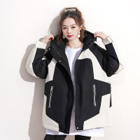 年新款羽绒棉服女冬季韩版宽松时尚潮流棉袄洋气冲锋衣外套潮