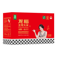 龙稻龙腾一品绿色原种稻花香五常大米5kg礼盒 当季新米 颗粒饱满