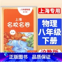 8年级下 物理 大字版 初中通用 [正版]2024春季上海名校名卷六年级七八九上册下册数学语文英语物理化学沪教版华东师大