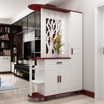 进玄关柜客厅镂空屏风装饰柜衣帽柜入户鞋柜双面隔断柜厅柜