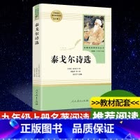 泰戈尔诗选 [正版]艾青诗选和水浒传原著书完整版人民教育出版社文学世说新语儒林外史简爱初中九年级上册课外阅读书籍名著上下