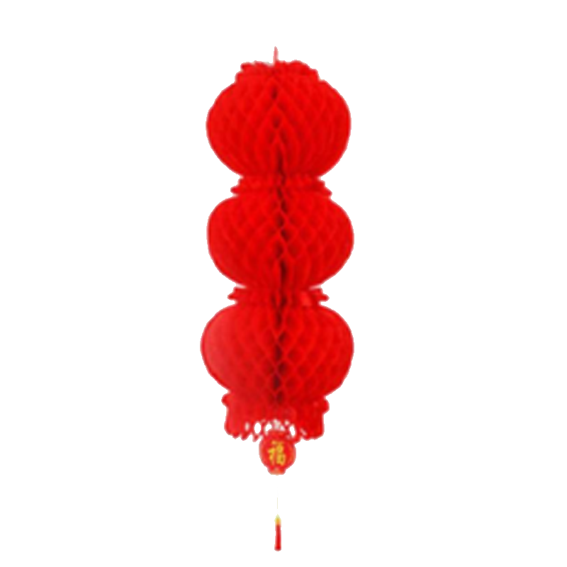 锦瑞星挂饰连串蜂窝灯笼加厚25#3连串/个