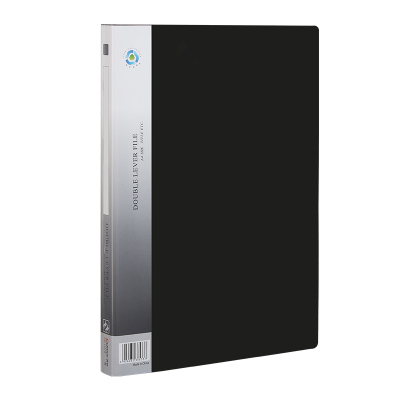 齐心 AR151A-P A4 超坚固轻便夹 单弹簧夹 黑