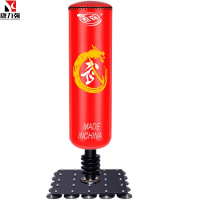 康力强TS-52拳击沙袋带吸盘钢板不倒翁立式拳击沙包家用拳击靶实心沙袋