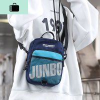 男生斜挎包ins潮牌小包 街头潮流个性嘻哈单肩包男士包包抖音同款NEW LAKE男士斜挎包