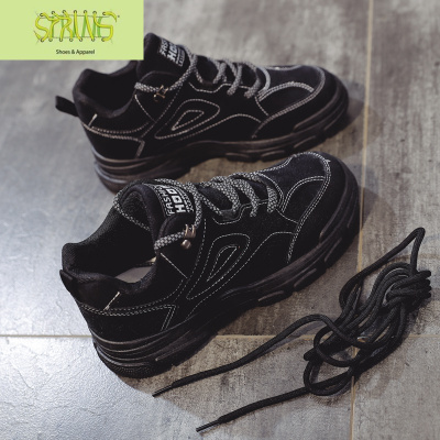 秋季网红马丁靴女2019春秋新款百搭英伦风帅气机车学生短靴子秋款语娄