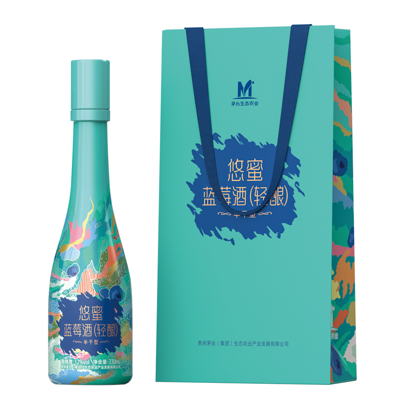 茅台集团 悠蜜蓝莓酒(轻酿)整箱