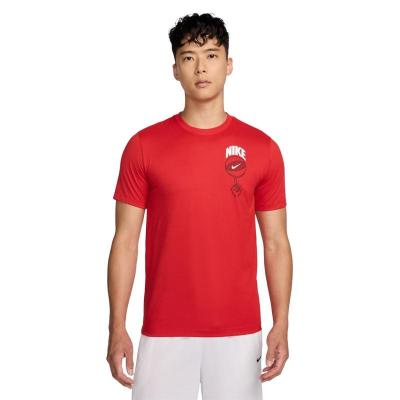 Nike男款篮球透气速干icon sleeves运动训练T恤