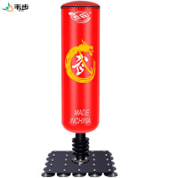 韦步TS-52拳击沙袋带吸盘钢板不倒翁立式拳击沙包家用拳击靶实心沙袋