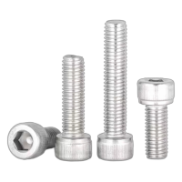 滇固 304不锈钢内六角圆柱头螺栓 M5*(40-60)mm 个