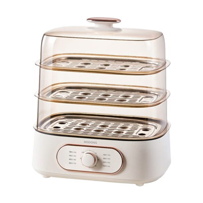 摩动电蒸锅26L防干烧蒸煮炖一体三层机械款MD-ZG2603-J