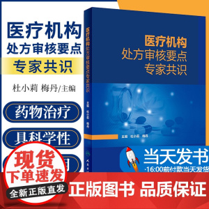 医疗机构处方审核要点专家共识 杜小莉 梅丹 药师手册常见疾病用药药物治疗药店店员手册书籍临床合理用药 人民卫生出版社