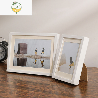 yicheng铝合金相框挂墙七定制6寸洗照片做成照片框7框架8相片八摆台