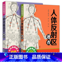 [正版] 全2册 中医速查宝典系列 人体反射区速查+针灸组合穴速查医学卫生中医医学书籍穴位图解头面耳手足穴位图舌诊定穴