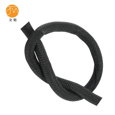 金魅 自卷式阻燃编织套管 开口式38mm 米