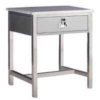 景福达不锈钢写字桌60*60*75cm张