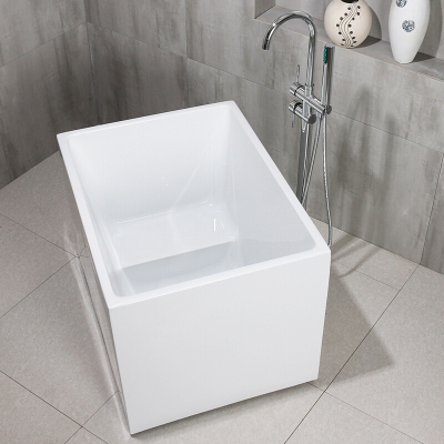 独立式薄边小户型浴缸/垂直浴盆波迷娜BOMINA