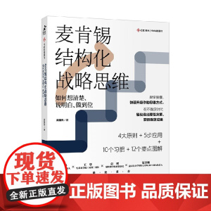 麦肯锡结构化战略思维 周国元 著 管理