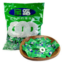 雀巢宝路薄荷糖有个圈的POLO糖散装250g袋装750g迎宾压片糖休闲零食品