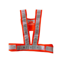 鸿灵睿芯 YF05F 反光背心(计价单位:件)橘红色