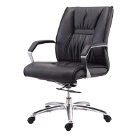 臻远 ZY-6693 办公椅转椅皮椅电脑椅家用办公椅时尚升降座椅会议椅 西皮