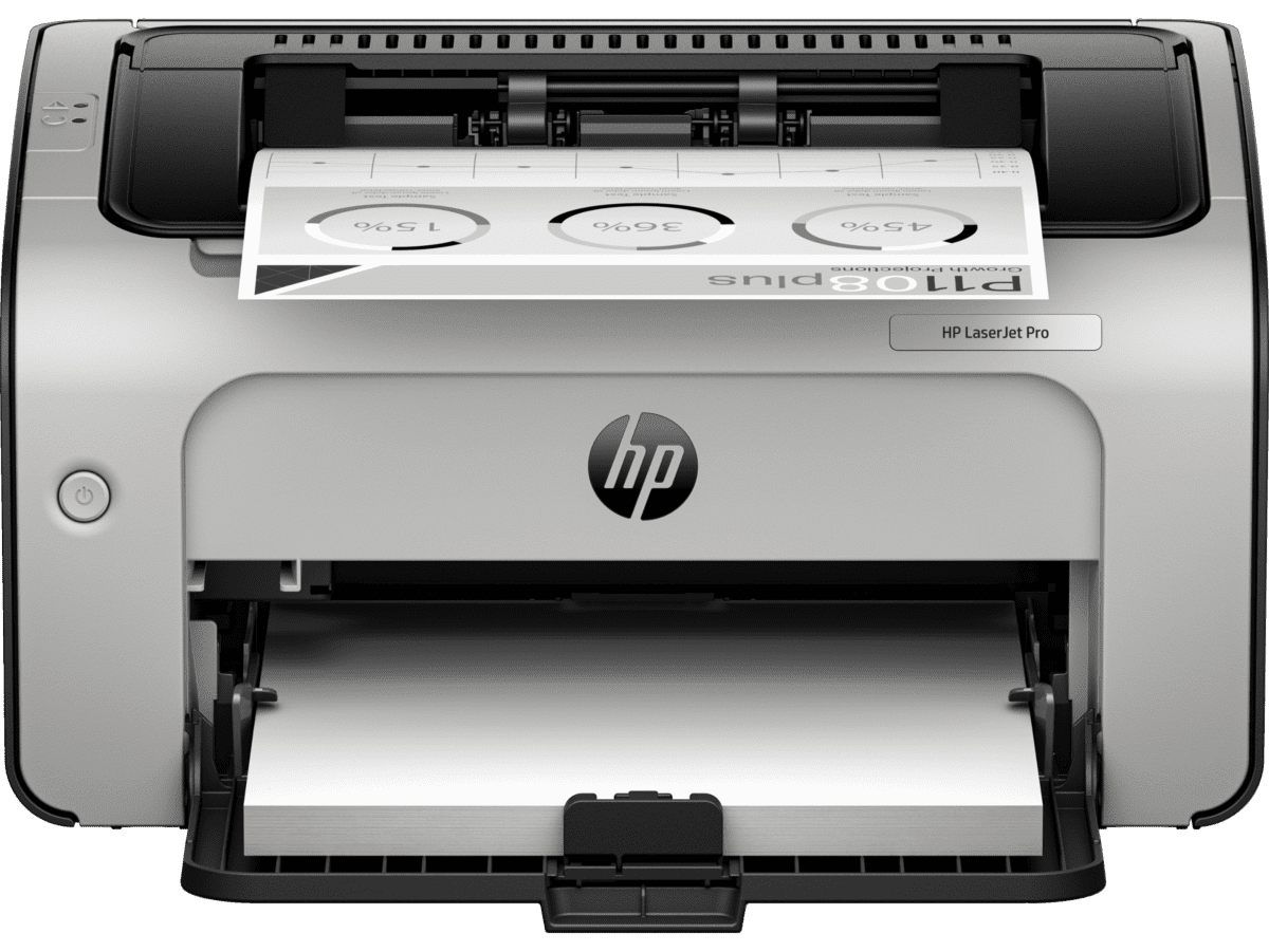 惠普(HP) P1108 plus黑白激光打印机家用学生作业打印 单功能快速打印小型家用