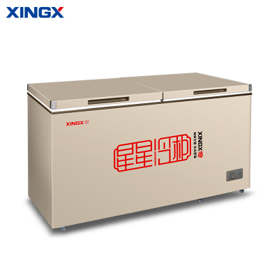 星星(XINGX)BD/BC-701A商用冰柜500升以上冰柜商用大容量冷冻柜单温卧式小冰柜家用小型冷柜保鲜冷藏柜