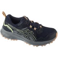ASICS跑步鞋女透气舒适缓震保护耐磨耐用轻便灵活深色系亮色线条