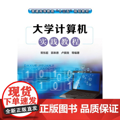大学计算机实践教程(常东超) 常东超 化学工业出版社 正版书籍