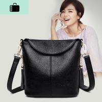 小包包女包2020新款时尚流苏单肩斜挎包百搭休闲中年妈妈款水桶包NEW LAKE女斜挎包