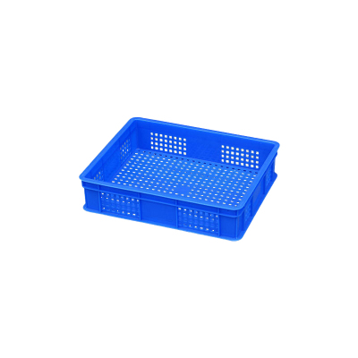 臻远ZY-SNXD-141塑料筐周转筐水果蔬菜收纳筐长方形货筐胶框 375*300*90