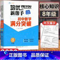 [正版]培优新帮手初中数学满分突破八年级 初中生8年级上下册同步训练初二数学练习题练习册数学总复习资料重难点总结全解压