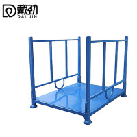 戴劲仓库插管堆垛架巧固架堆叠冷库货架高架码垛架布料架折叠款加底板1200*1500*1250mm