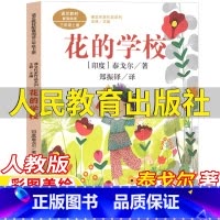 花的学校 [正版]花的学校泰戈尔著人民教育出版社三年级上册人教版语文配套阅读彩图美绘版王林主编课文作家作品系列