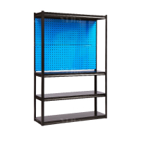 翌嘉YJ4121787 多功能五金工具收纳展示架 双板1230*400*1830