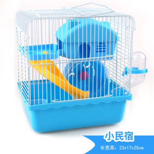 小民宿仓鼠笼子用品金丝熊窝松鼠基础笼小房子