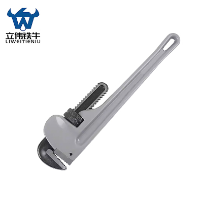 立伟铁牛重型铝柄管钳8寸/把