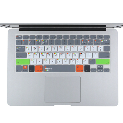 嘉速苹果AppleMacBookAir13.3英寸笔记本电脑彩色键盘膜（底壳型号A1466/A1369）