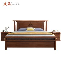 质凡 新中式实木床家用双人床
