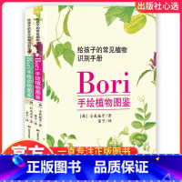 [正版]动植物图鉴全2册手绘动物图鉴手绘植物图鉴给孩子常见的植物识别手册动物识别手册吉林美术出版社