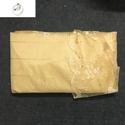 加密加厚蚊帐单双人1米5欧式1.8m床带支架家用老式提花宫廷蚊帐舒适单蚊帐没有支架-黄色床宽1.8舒适主义蚊帐单蚊帐没有支架-黄色床宽1.8米，长2.2米