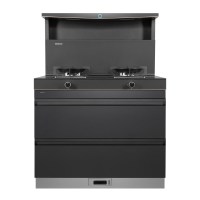 森歌(SENG) L1集成灶 集成消毒柜款 二星级消毒一体式吸烟机燃气灶具 家用抽油烟机燃气灶 灰色(气源备注)