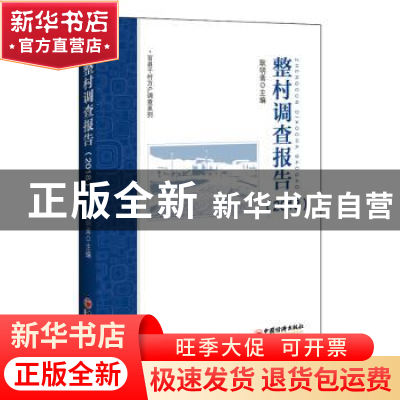 正版 整村调查报告(2018) 耿明斋 中国经济出版社 978751365810