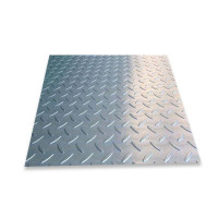 先围 镀锌花纹钢板 1.0m*1.0m*4mm镀锌 千克