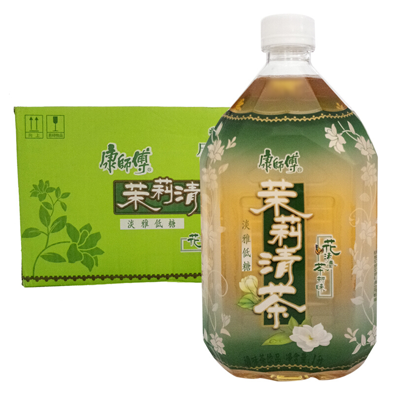 康师傅 茉莉清茶 1l*12瓶 整箱 江浙沪皖免邮