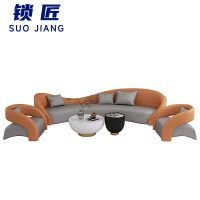 锁匠 简约沙发1+1+3+茶几套