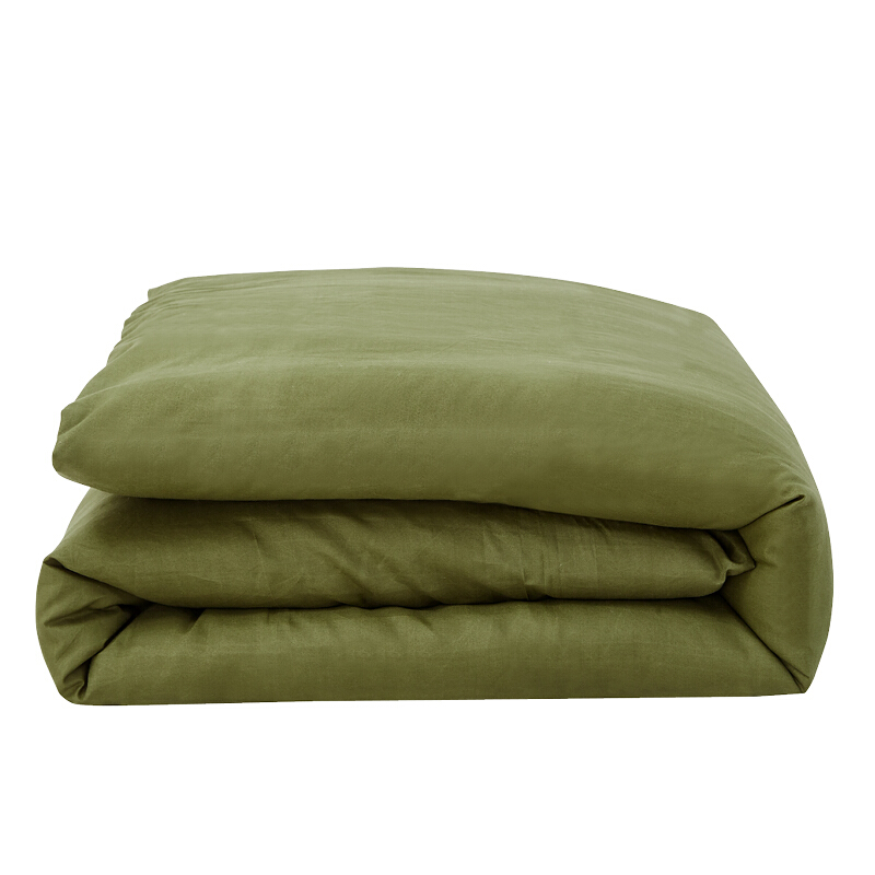 洛菲源 军绿棉被 单位职工宿舍常用军绿色棉花被被子200*210/8斤 条