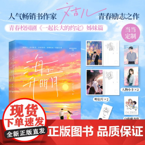 海上升明月 人气书作家文吉儿青春励志之作 励志青春校园剧原著小说 一起长大的约定姊妹篇 中国作协副主席邱华栋